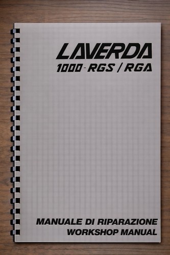 Laverda 1000 rgs rga workshop - rgs,