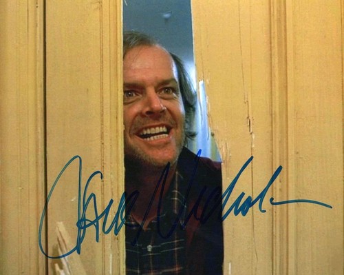 Jack nicholson autographed - jack,