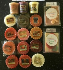 Yankee Candle Vendor Wax Bundle Lot: votives, tarts, bars - some rare/retired