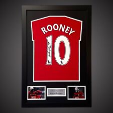 Wayne Rooney Hand Signed