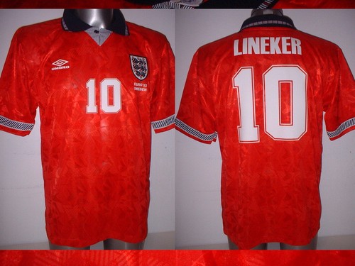 England lineker retro shirt - lineker,