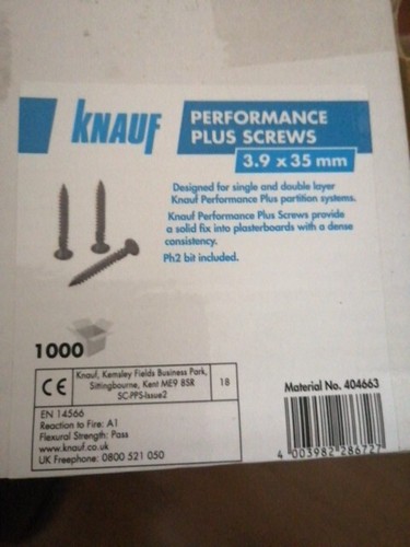 Knauf screws x 35mm - x,