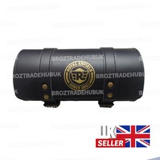 Black Quality Leather Tool Bag