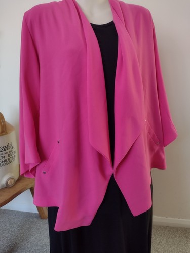 Cerise jacket evans plus - cerise,