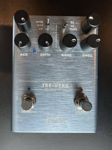 Fender tre verb - fender, reverb