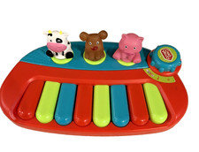 CHAD VALLEY Animal Piano/Keyboard Interactive Toy Musical Working Sounds VGC