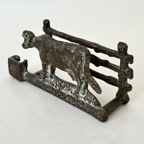 Vintage guernsey cow letter - vintage,