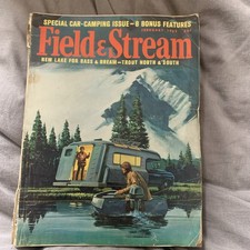 Field & Stream Feb 1965 vintage hunting & fishing magazine