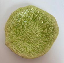 Vintage Cabbage Leaf Ceramic