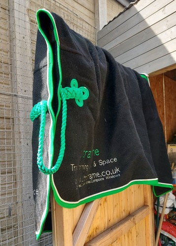Equestrian pure new wool horse - new,