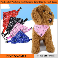 Adjustable Pet Dog Cat Bandana