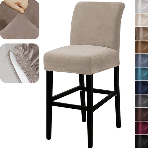 Velvet bar stool covers - velvet,