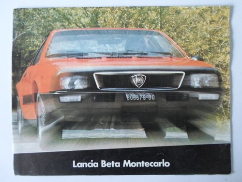 Lancia beta montecarlo - lancia,