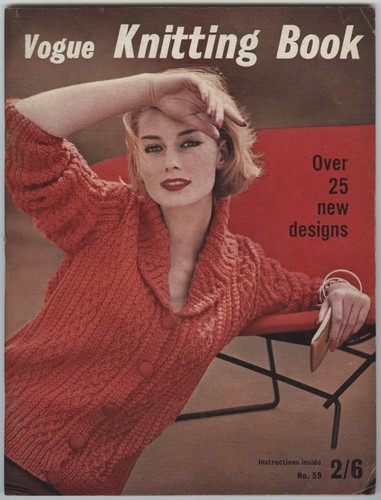 Vintage vogue knitting book - vogue,