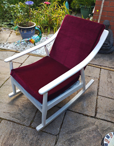 Genuine 1966 wood rocking - genuine,