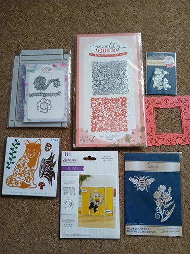 Card making dies - card,
