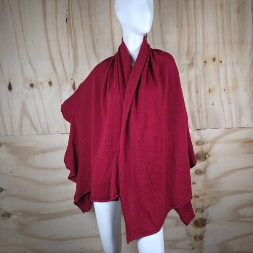 Phase eight red knit wrap - eight,