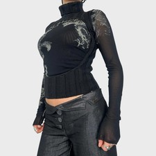 Save The Queen Cut-Out Knit