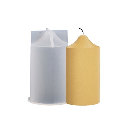 Silicone cone mold for - silicone, candle