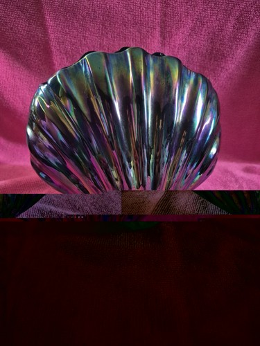 Ceramic clam shell - clam, art