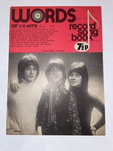 Words song book magazine - words,