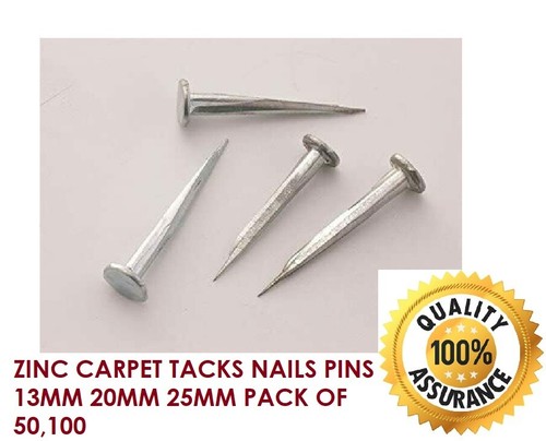 Zinc carpet tacks nails pins - tacks,