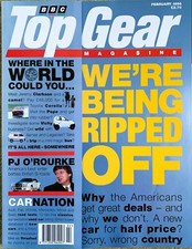 TOP GEAR MAGAZINE FEB-1996-