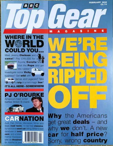 Top gear magazine feb 1996 - top,