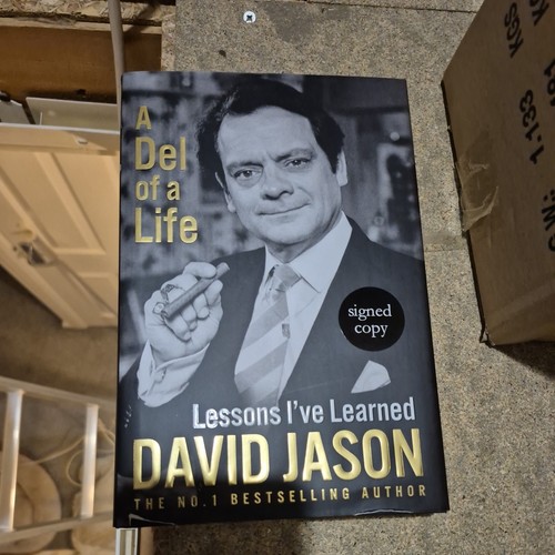 David jason signed - david, book