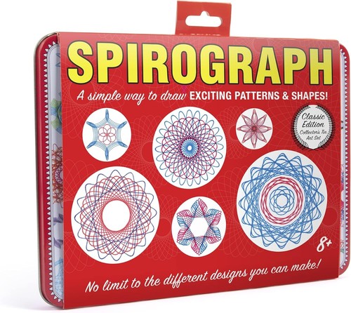 Spirograph retro tin - spirograph, classic