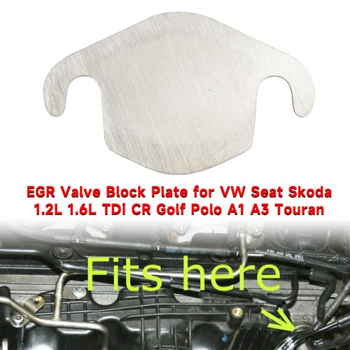 Solid egr plate - for, seat