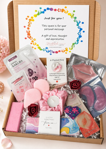 Self care gift box pamper - self,