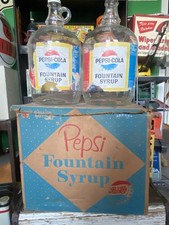 1950s Pepsi Cola Syrup Bottles