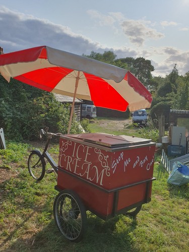 Vintage style ice cream - ice,
