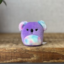 Squishmallow Squishville - Tiny Squishmallow Renate Koala - Tie Dye Purple 2”