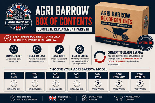 Agri barrow wheelbarrow box - agri,