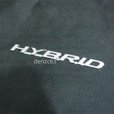 1x HYBRID Silver Chrome Metal