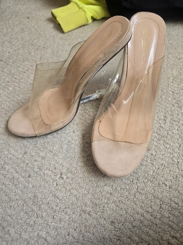 Womens clear wedge - wedge, heels