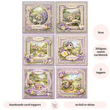 6 x Get Well Soon Garden Card
