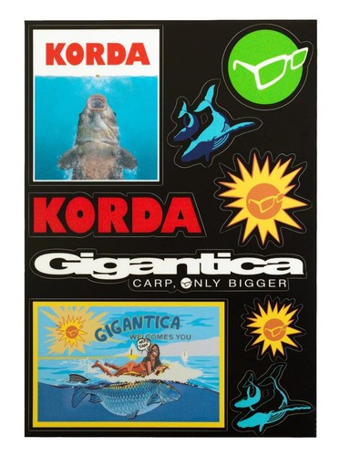 Korda sticker pack - korda,
