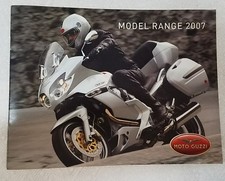 2007 MOTO GUZZI MOTORCYCLE MODEL RANGE BROCHURE CALIFOR NEVADA GRISO BREVA NORGE
