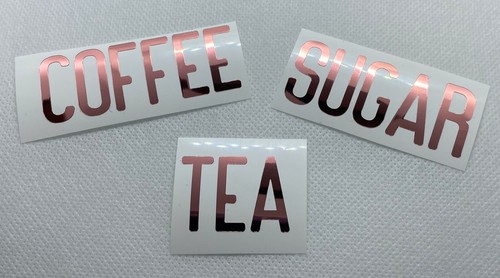 Rose gold tea coffee sugar - gold,