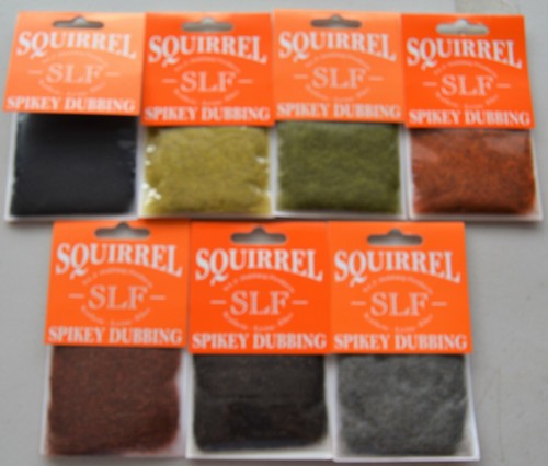 Squirrel spikey dubbing - squirrel,