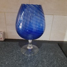 Vintage blue glass - vintage,