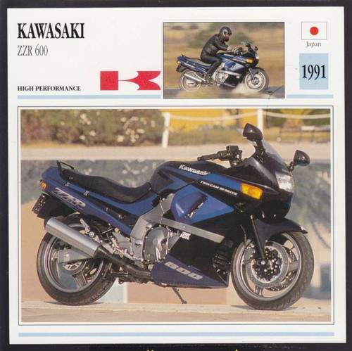 1991 kawasaki zzr 600cc - kawasaki,