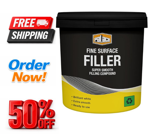 Fine surface filler - fine, 600gm