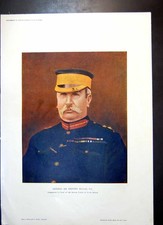 Old Print General Redvers