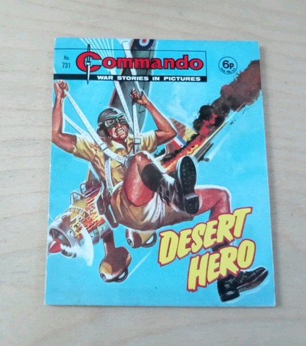 Commando comic desert - commando, hero