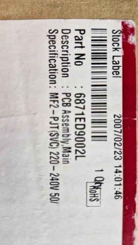6871ed9002l dishwasher pcb - ,