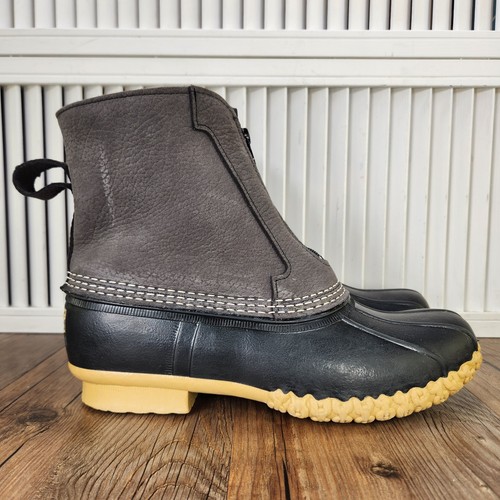 Bean zipper duck boots mens - ll,